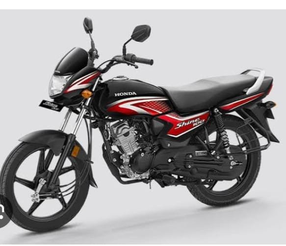 Honda Shine Motorcycle on Rent in Vrindavan